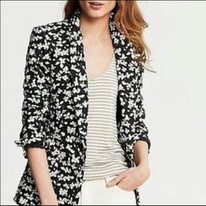 Banana Republic Modern Floral Blazer